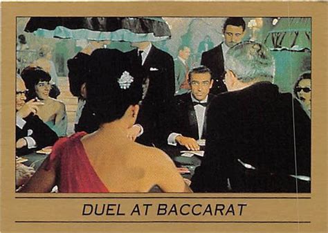 james bond baccarat|DR NO .